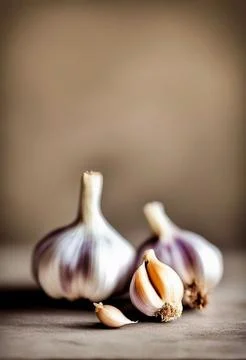 Garlic Foto stock