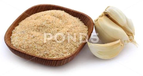 Garlic powder Stock Photos