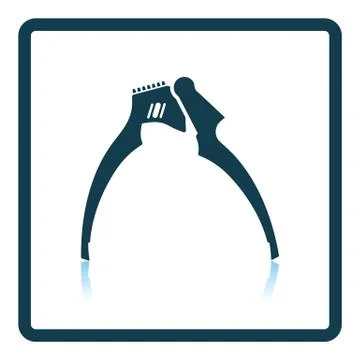 Garlic press icon Stock Illustration