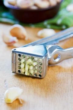 Garlic press Stock Photos