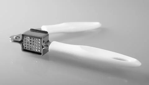 Garlic press Foto stock