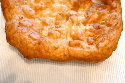 Garlic scone on a plate Foto stock