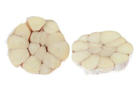 Garlic section Stock Photos