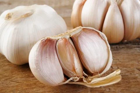 Garlic spice Stock Photos