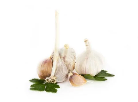 Garlic vegetable Stock Photos