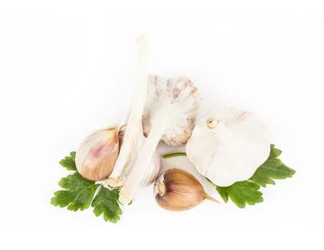 Garlic vegetable Stock Photos