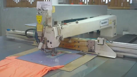 Garment laser technology Stock Footage 149087381