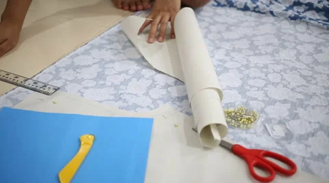 Garment pattern design 库存影片 53045778