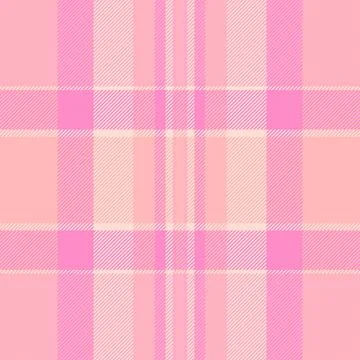 Garment pattern vector texture, dress fabric textile background. Room plaid.. Stock Illustration