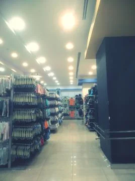 The garment store in the mall Stock Photos