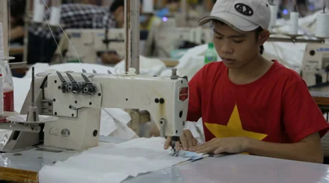 Garment Worker Stock Footage 33799513