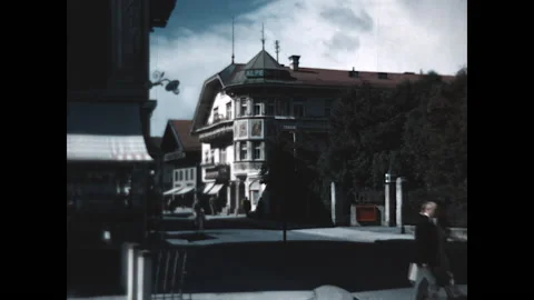 Garmisch Alpenhoff 1948 Stock Footage 152919461