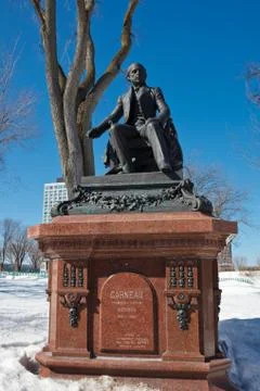 Garneau monument Stock Photos