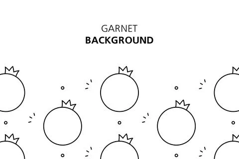 Garnet background Illustrazione stock