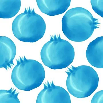 Garnet is blue Stock Illustration