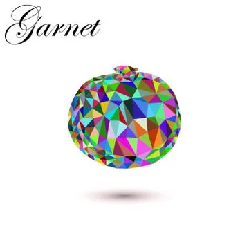 Garnet  Stock Illustration