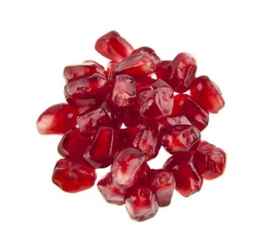 Garnet isolated on white background Stock-Fotos