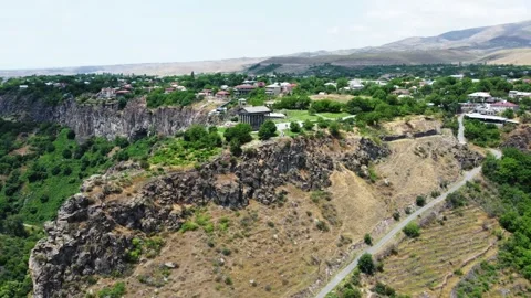 Garni Monastery, Armenia, Top View Stock Footage 265144150