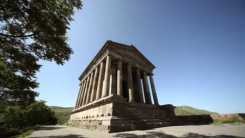 Garni Temple in Armenia Stock Footage 77623593
