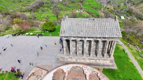 Garni Temple Stock Footage 272482002