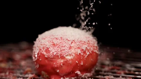 Garnish red sweet dish Stock-Footage 274415235