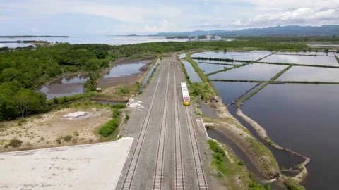 Garongkong Train Station Video stock 223325053