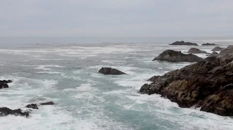 Garrapta State Beach Pan Video stock 33832029