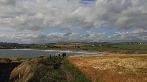 Garretstown beach Stock Footage 93416472