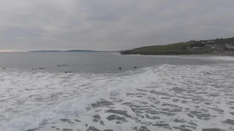 Garretstown beach Video stock 106423888