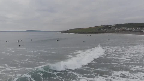 Garretstown beach Video stock 106423893