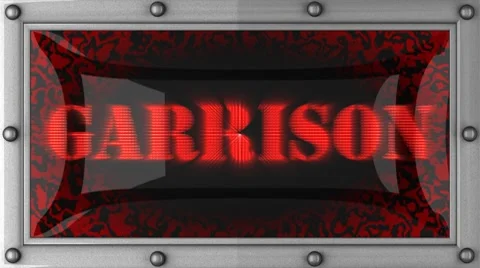 Garrison on led Видео 8714017