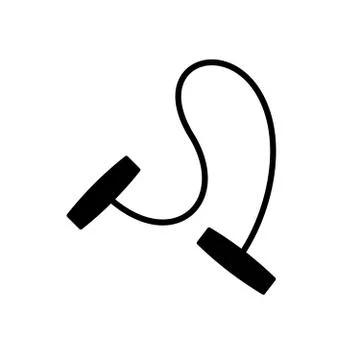 Garrote weapon  Stock Illustration