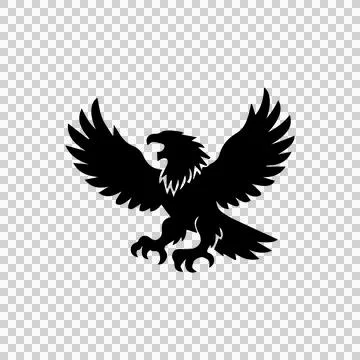Garuda Roaring Pose Design Vector Stock Illustration