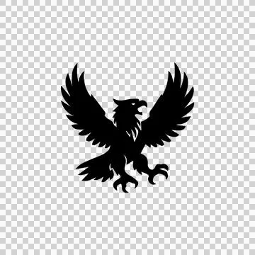 Garuda Screeching Upward Design Vector Stock Illustration