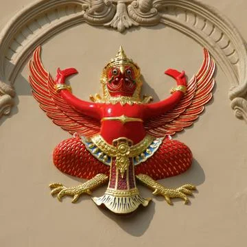 Garuda statue Stock Photos