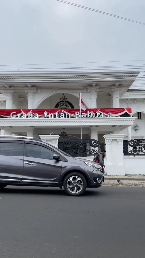 Garut, West Java, August 27, 2026 – Graha Intan Dewata Building, Stockbeeldmateriaal 343753993