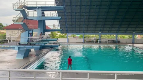 Garut, West Java, March 13, 2026. The atmosphere of activity in the internationa Stock Footage 330669387