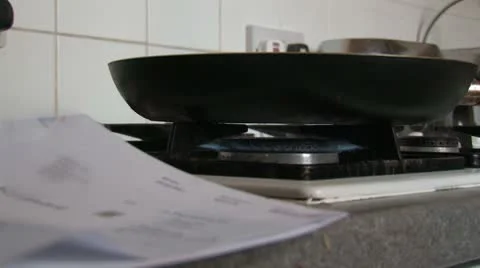 Gas Bill needs paying Stock Footage 8927666