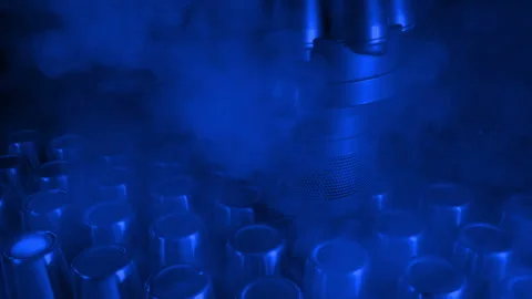 Gas Blasting Cooling Unit Scifi Scene Video stock 278428298
