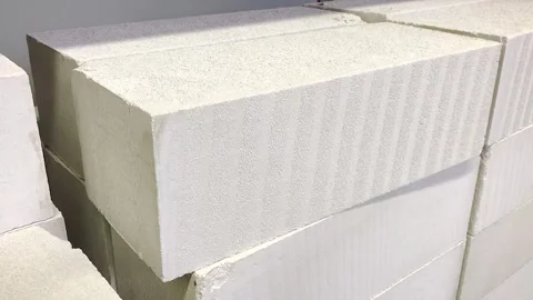 Gas blocks bricks in a stack 動画素材 257694910