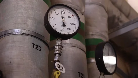 Gas boiler devices Video stock 164048037