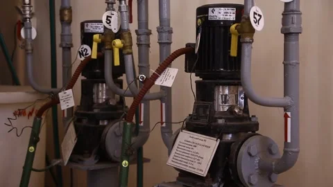 Gas boiler devices Video stock 164048094