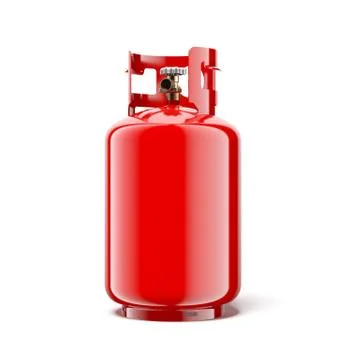 Gas bottle Stock Illustration