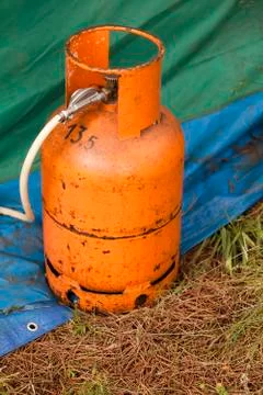 Gas bottle Stock Photos