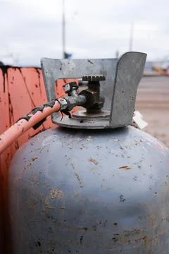 Gas bottle Stock Photos