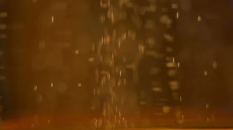 Gas bubbles rise up (1) 库存影片 48630694