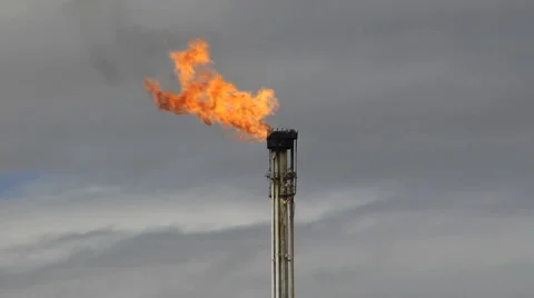Gas burn 001 Video stock 910959