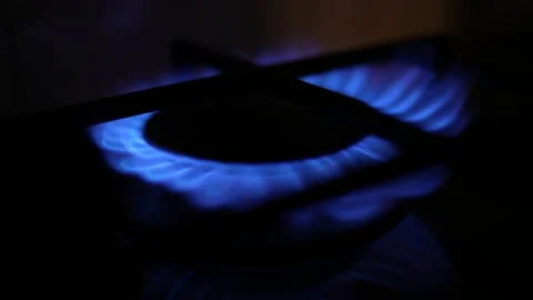Gas Burner Closeup Stock Footage 149412038