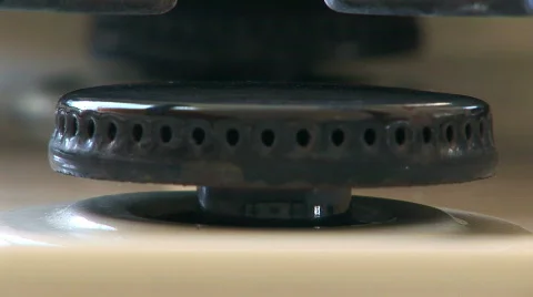 Gas Burner Video stock 65426