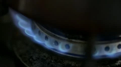 Gas burner Stock Footage 11226614